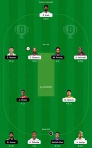 DC vs SRH IPL 2021 Dream11 Fantasy Tip #1